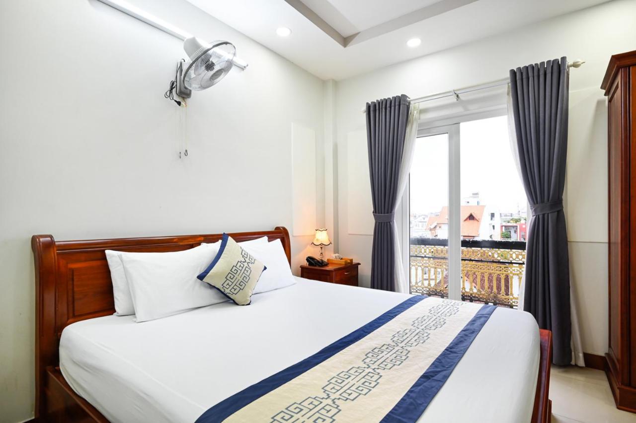 Sky Star Hotel Ho Chi Minh-staden Exteriör bild